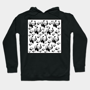 PANDA BEAR PATTERN Hoodie